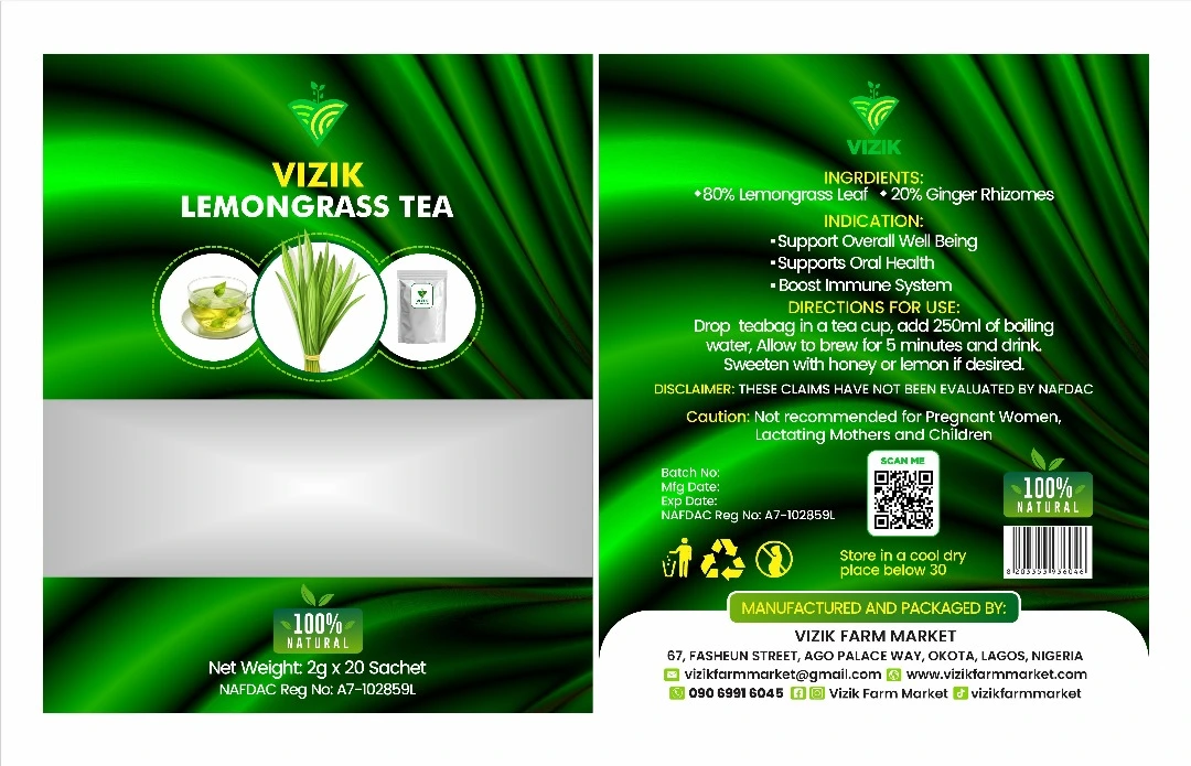 Lemongrass Tea from Vizik Farm Market